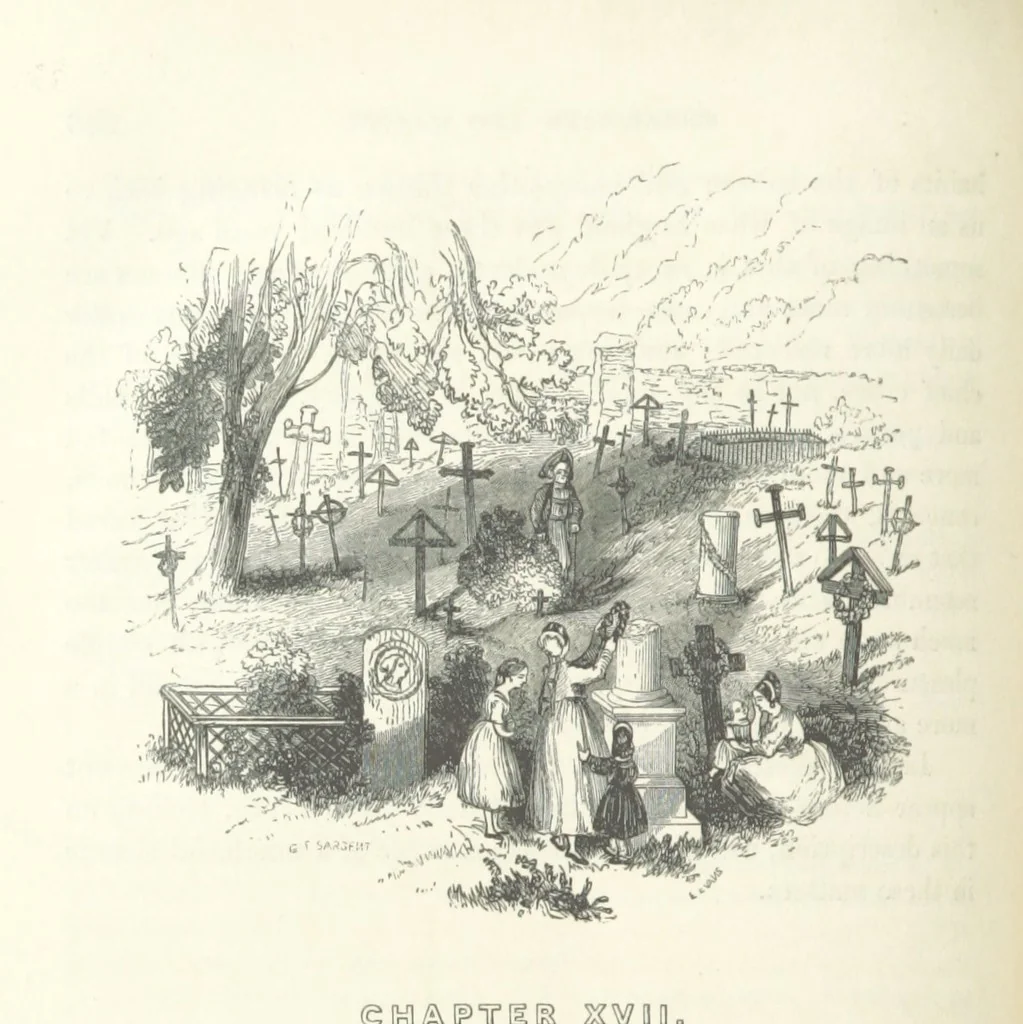 An illustration from The rural and domestic life of Germany, with characteristic sketches of its cities and scenery, collected in a general tour, and during a residence in the country in 1840, 41 and 42, 1842, leaf 240