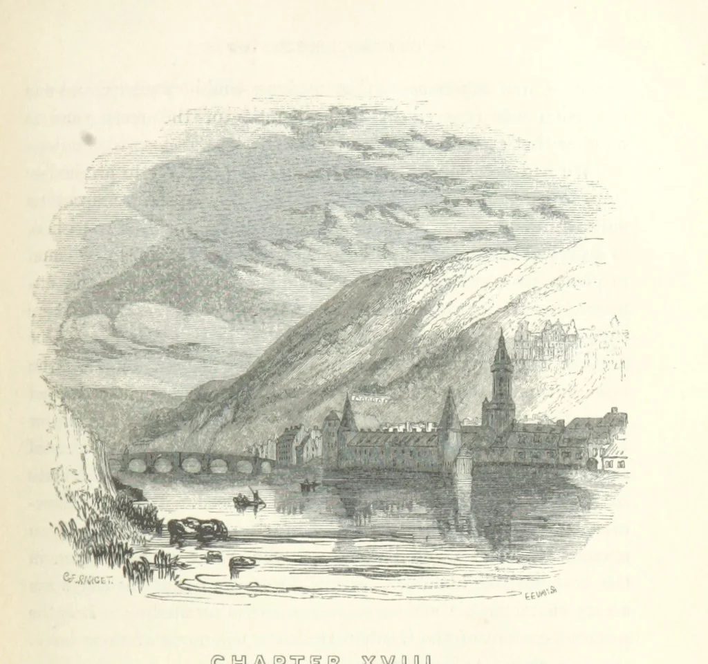 An illustration from The rural and domestic life of Germany, with characteristic sketches of its cities and scenery, collected in a general tour, and during a residence in the country in 1840, 41 and 42, 1842, leaf 261
