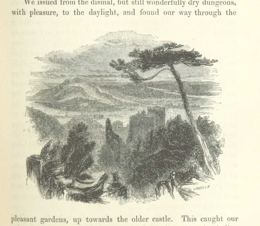 An illustration from The rural and domestic life of Germany, with characteristic sketches of its cities and scenery, collected in a general tour, and during a residence in the country in 1840, 41 and 42, 1842, leaf 277