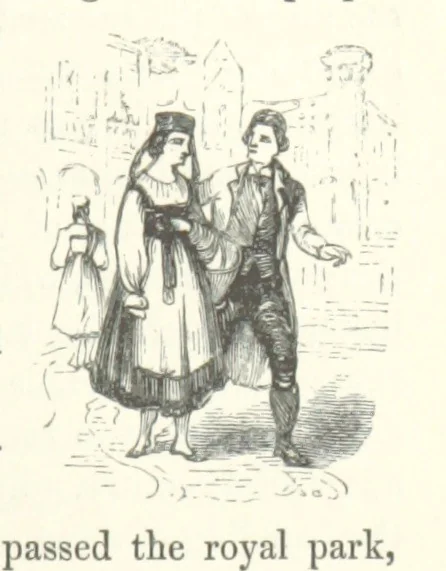 An illustration from The rural and domestic life of Germany, with characteristic sketches of its cities and scenery, collected in a general tour, and during a residence in the country in 1840, 41 and 42, 1842, leaf 285