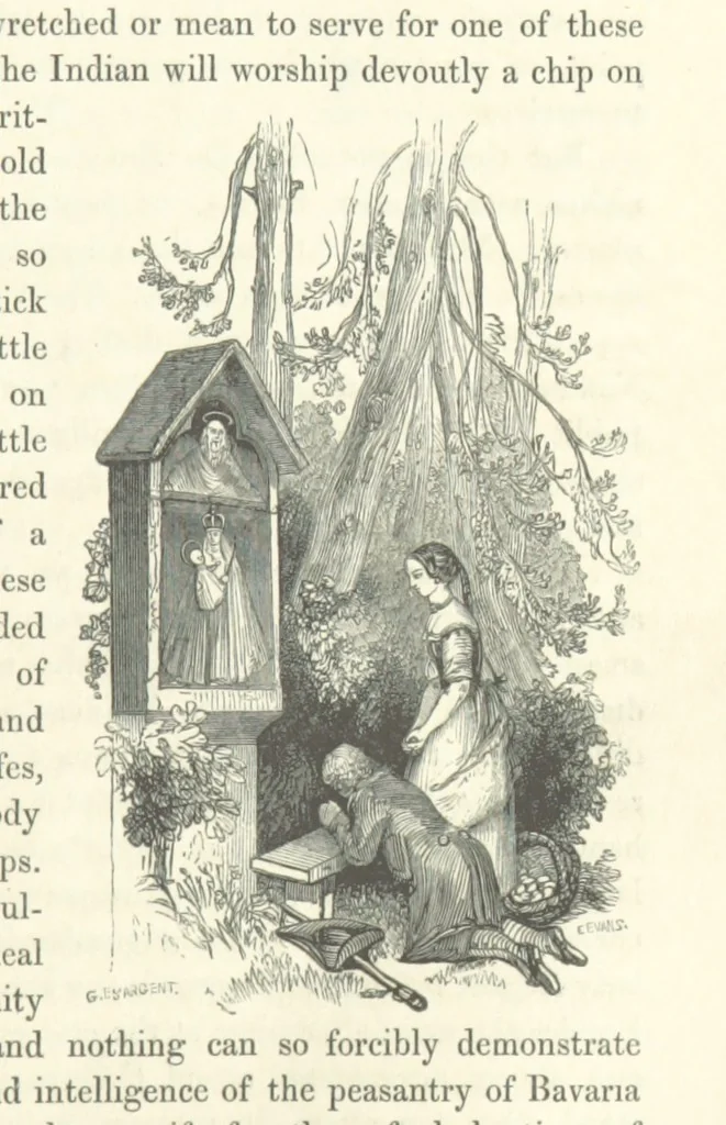 An illustration from The rural and domestic life of Germany, with characteristic sketches of its cities and scenery, collected in a general tour, and during a residence in the country in 1840, 41 and 42, 1842, leaf 311