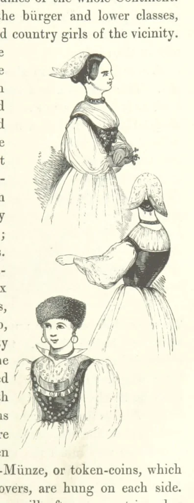 An illustration from The rural and domestic life of Germany, with characteristic sketches of its cities and scenery, collected in a general tour, and during a residence in the country in 1840, 41 and 42, 1842, leaf 353