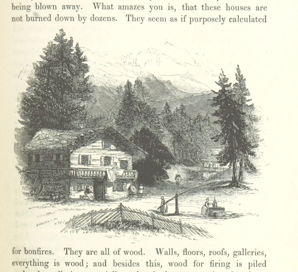 An illustration from The rural and domestic life of Germany, with characteristic sketches of its cities and scenery, collected in a general tour, and during a residence in the country in 1840, 41 and 42, 1842, leaf 357