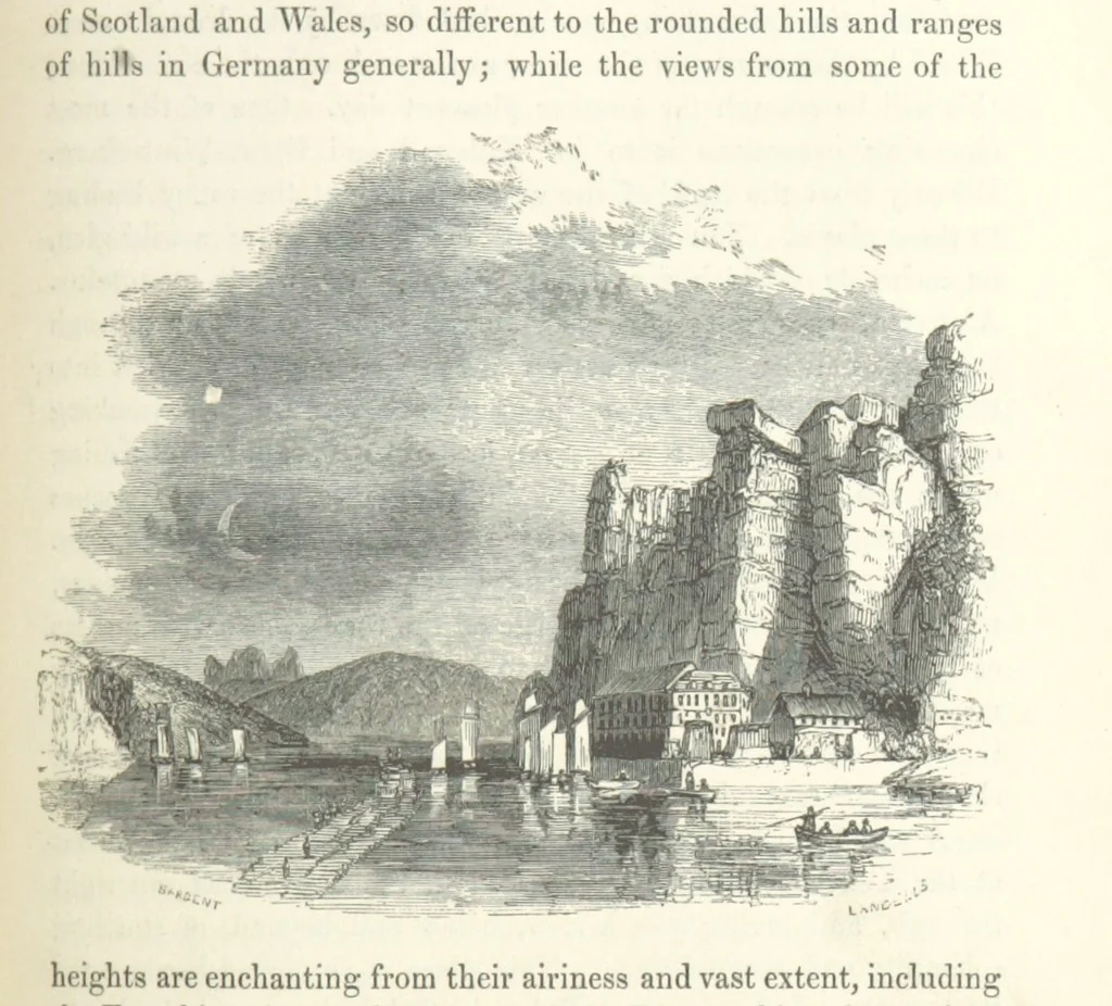 An illustration from The rural and domestic life of Germany, with characteristic sketches of its cities and scenery, collected in a general tour, and during a residence in the country in 1840, 41 and 42, 1842, leaf 419