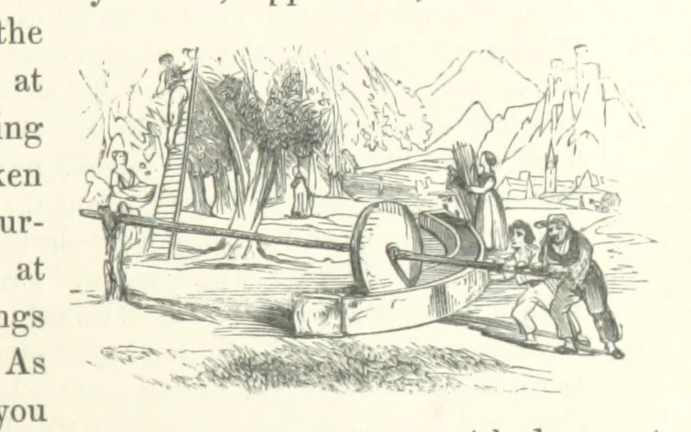 An illustration from The rural and domestic life of Germany, with characteristic sketches of its cities and scenery, collected in a general tour, and during a residence in the country in 1840, 41 and 42, 1842, leaf 69