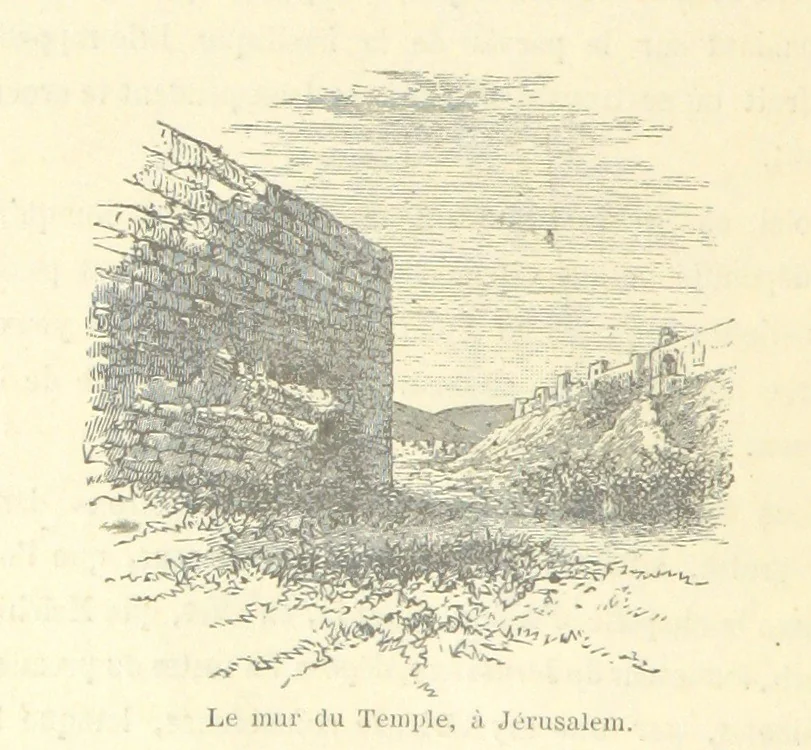 An illustration from De Paris à Jérusalem; impressions & souvenirs du VIme. Pélerinage de Pénitence, 1888, leaf 172