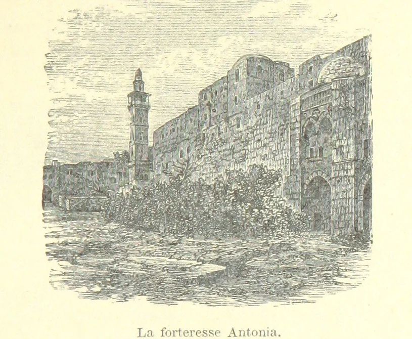 An illustration from De Paris à Jérusalem; impressions & souvenirs du VIme. Pélerinage de Pénitence, 1888, leaf 225