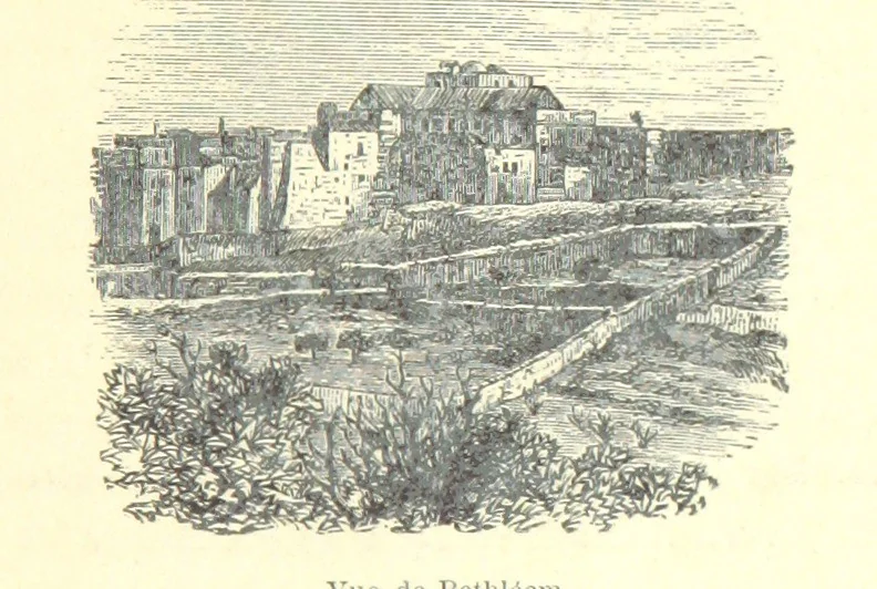 An illustration from De Paris à Jérusalem; impressions & souvenirs du VIme. Pélerinage de Pénitence, 1888, leaf 245