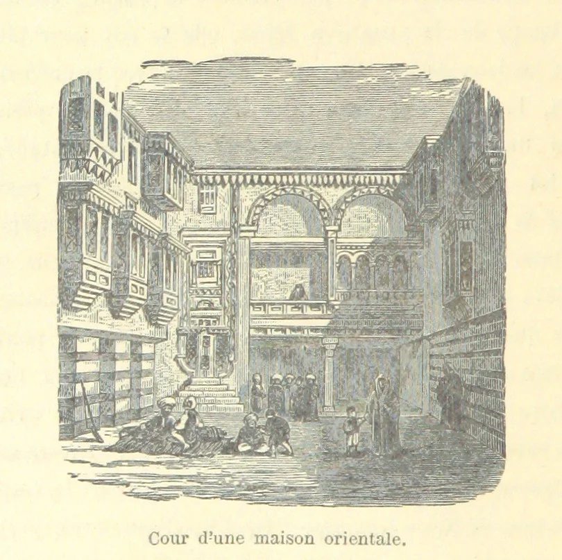 An illustration from De Paris à Jérusalem; impressions & souvenirs du VIme. Pélerinage de Pénitence, 1888, leaf 302