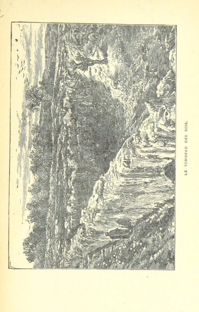 An illustration from De Paris à Jérusalem; impressions & souvenirs du VIme. Pélerinage de Pénitence, 1888, leaf 315