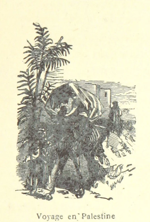 An illustration from De Paris à Jérusalem; impressions & souvenirs du VIme. Pélerinage de Pénitence, 1888, leaf 33