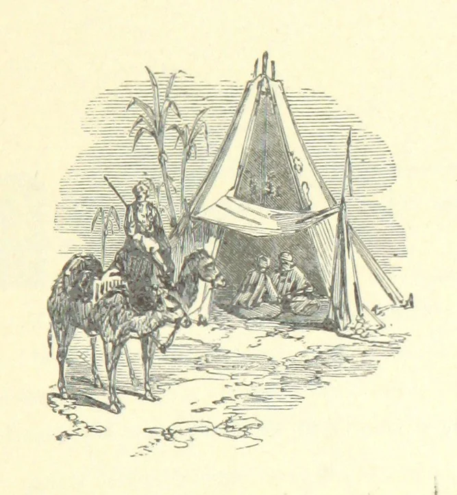 An illustration from De Paris à Jérusalem; impressions & souvenirs du VIme. Pélerinage de Pénitence, 1888, leaf 45