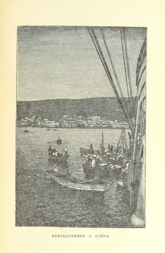 An illustration from De Paris à Jérusalem; impressions & souvenirs du VIme. Pélerinage de Pénitence, 1888, leaf 53