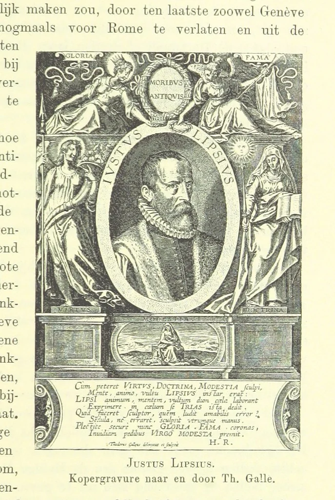 An illustration from Het Land van Rembrand. Studien over de Noordnederlandsche beschaving in de zeventiende eeuw ... Derde druk, geïllustreerd onder toezicht van J. H. W. Unger, 1898, leaf 157