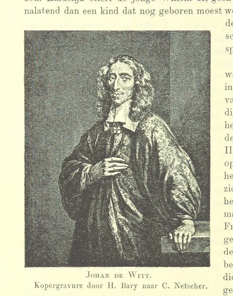 An illustration from Het Land van Rembrand. Studien over de Noordnederlandsche beschaving in de zeventiende eeuw ... Derde druk, geïllustreerd onder toezicht van J. H. W. Unger, 1898, leaf 254