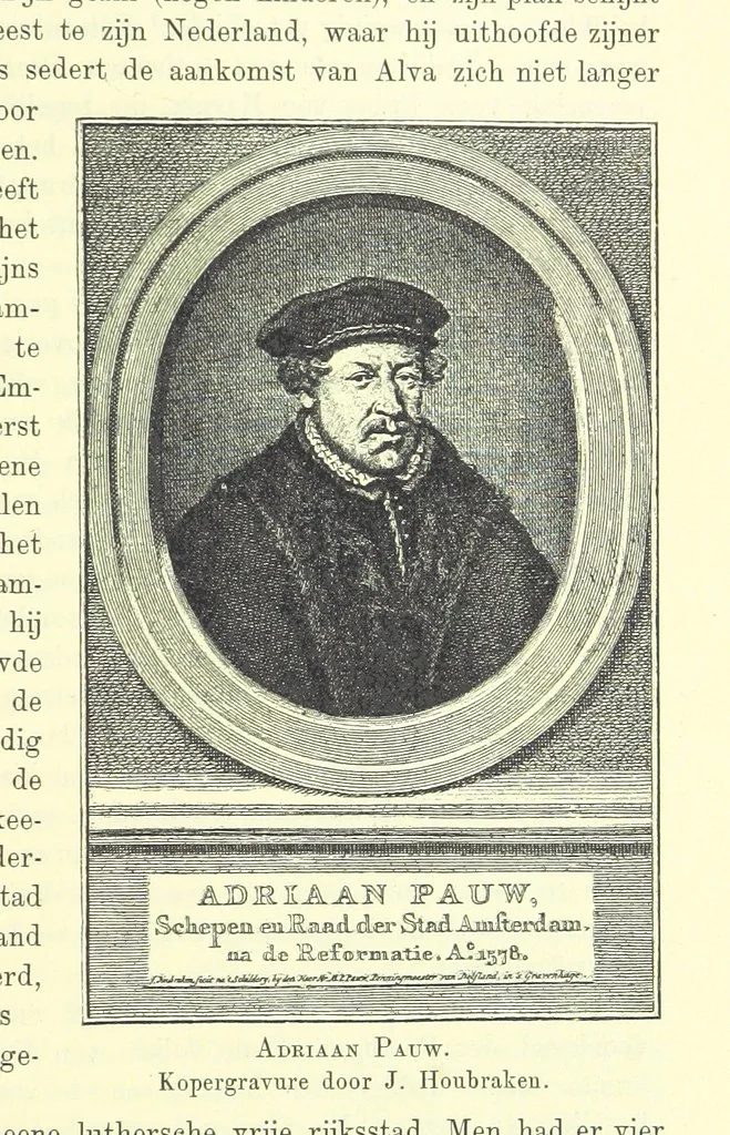An illustration from Het Land van Rembrand. Studien over de Noordnederlandsche beschaving in de zeventiende eeuw ... Derde druk, geïllustreerd onder toezicht van J. H. W. Unger, 1898, leaf 281