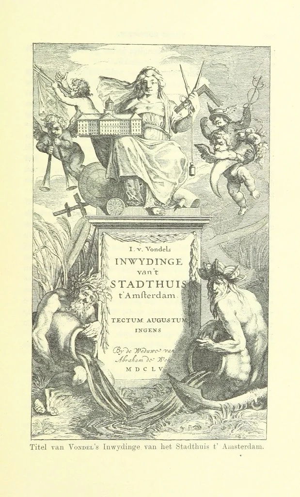 An illustration from Het Land van Rembrand. Studien over de Noordnederlandsche beschaving in de zeventiende eeuw ... Derde druk, geïllustreerd onder toezicht van J. H. W. Unger, 1898, leaf 371