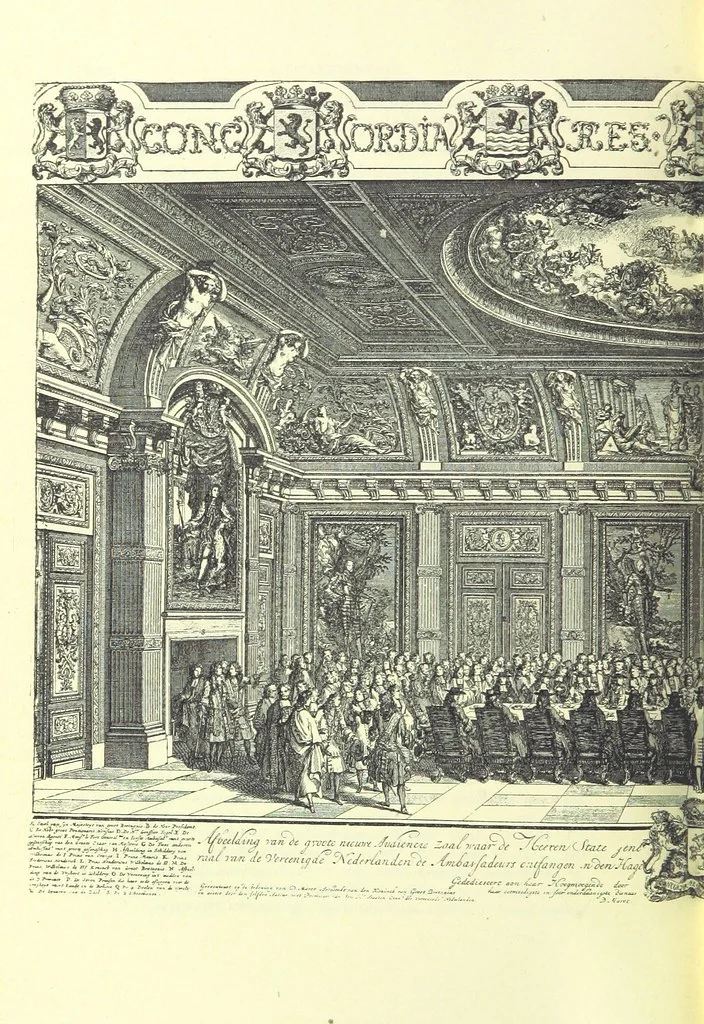 An illustration from Het Land van Rembrand. Studien over de Noordnederlandsche beschaving in de zeventiende eeuw ... Derde druk, geïllustreerd onder toezicht van J. H. W. Unger, 1898, leaf 380