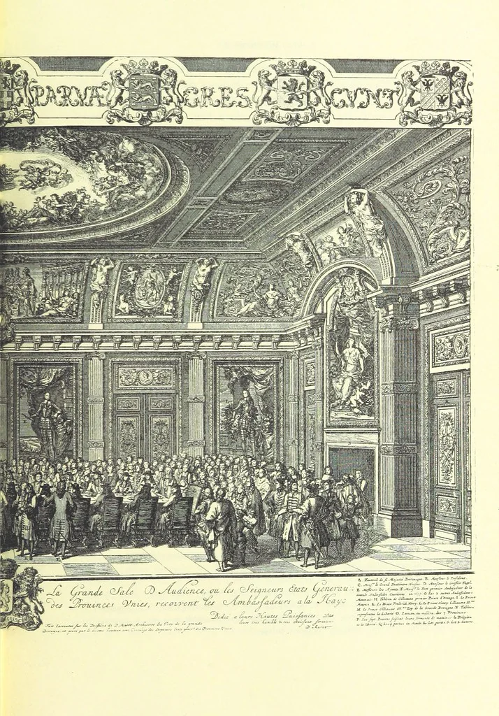 An illustration from Het Land van Rembrand. Studien over de Noordnederlandsche beschaving in de zeventiende eeuw ... Derde druk, geïllustreerd onder toezicht van J. H. W. Unger, 1898, leaf 381