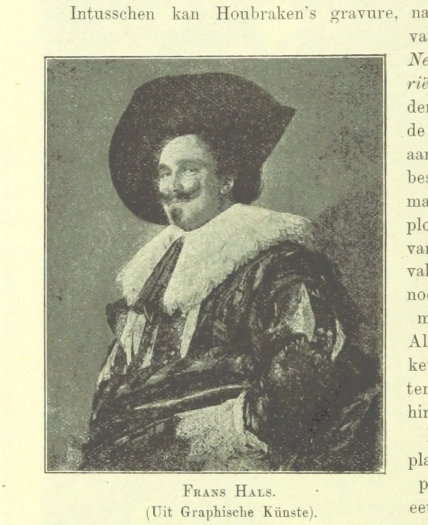 An illustration from Het Land van Rembrand. Studien over de Noordnederlandsche beschaving in de zeventiende eeuw ... Derde druk, geïllustreerd onder toezicht van J. H. W. Unger, 1898, leaf 410