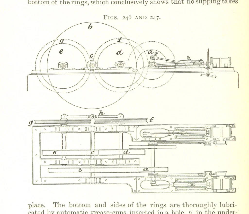 An illustration from A Text-book of Coal-Mining ... With ... illustrations, 1892, leaf 230