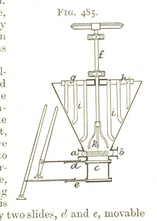 An illustration from A Text-book of Coal-Mining ... With ... illustrations, 1892, leaf 435