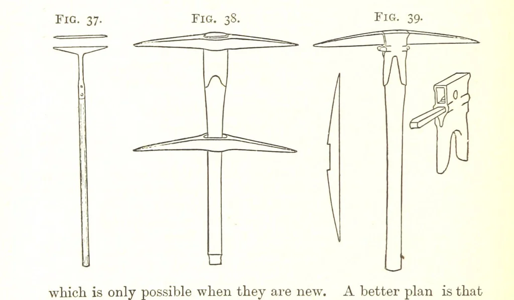 An illustration from A Text-book of Coal-Mining ... With ... illustrations, 1892, leaf 60