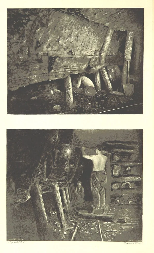 An illustration from A Text-book of Coal-Mining ... With ... illustrations, 1892, leaf 8
