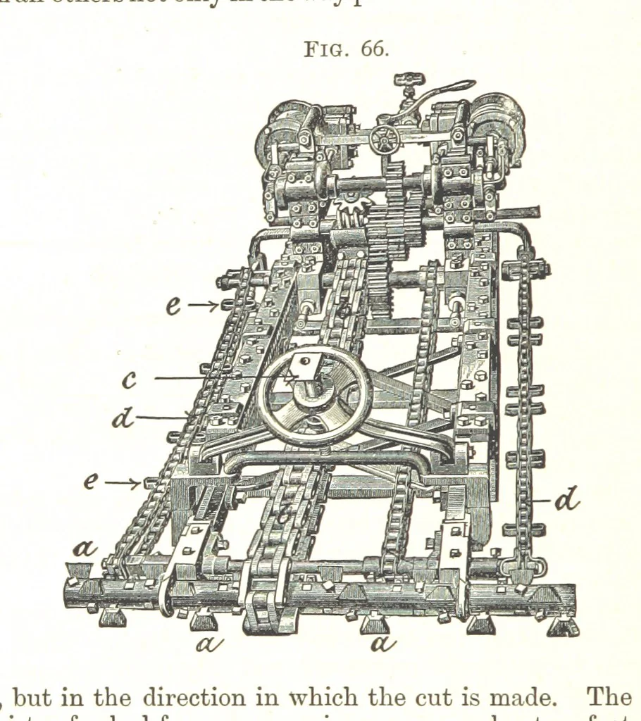 An illustration from A Text-book of Coal-Mining ... With ... illustrations, 1892, leaf 90