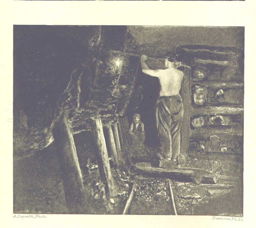 An illustration from A Text-Book of Coal-Mining ... Second edition, etc, 1893, leaf 10