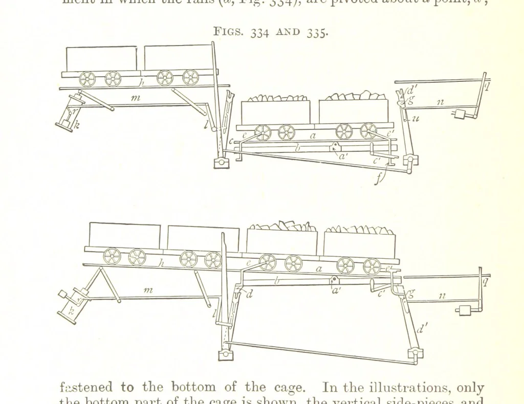 An illustration from A Text-Book of Coal-Mining ... Second edition, etc, 1893, leaf 296