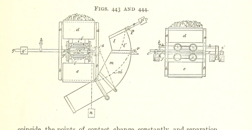 An illustration from A Text-Book of Coal-Mining ... Second edition, etc, 1893, leaf 411