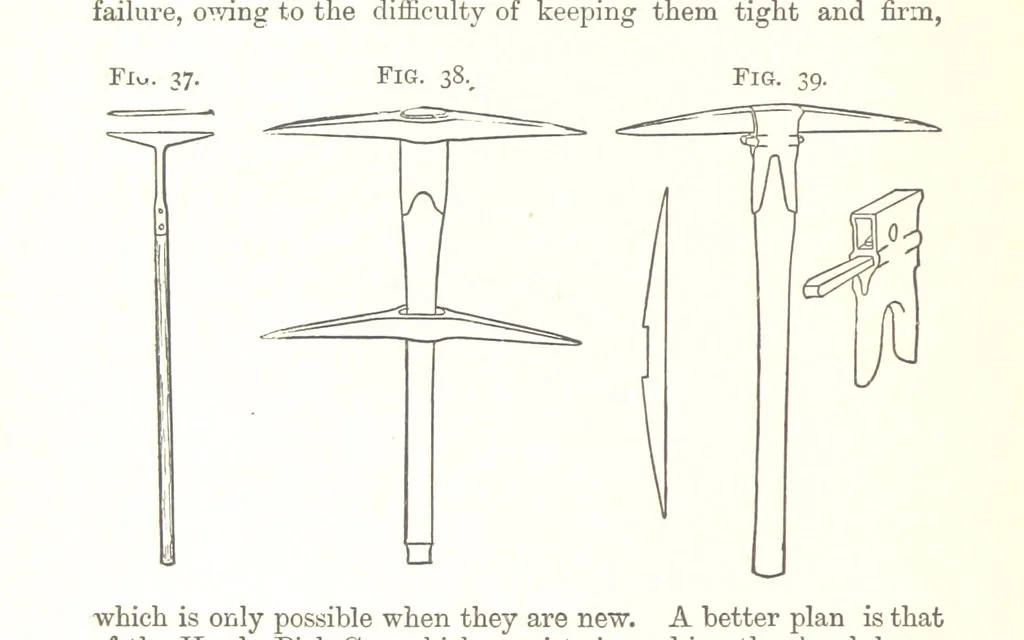 An illustration from A Text-Book of Coal-Mining ... Second edition, etc, 1893, leaf 62