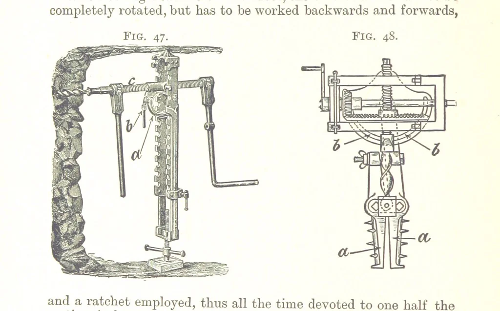 An illustration from A Text-Book of Coal-Mining ... Second edition, etc, 1893, leaf 68