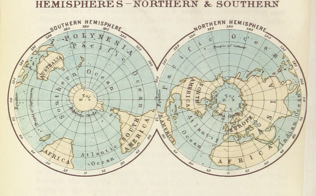 An illustration from A Class-Book of Physical Geography ... New edition, revised and largely rewritten by R. A. Gregory, 1899, leaf 164