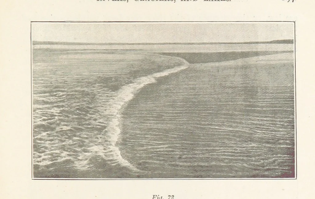 An illustration from A Class-Book of Physical Geography ... New edition, revised and largely rewritten by R. A. Gregory, 1899, leaf 227