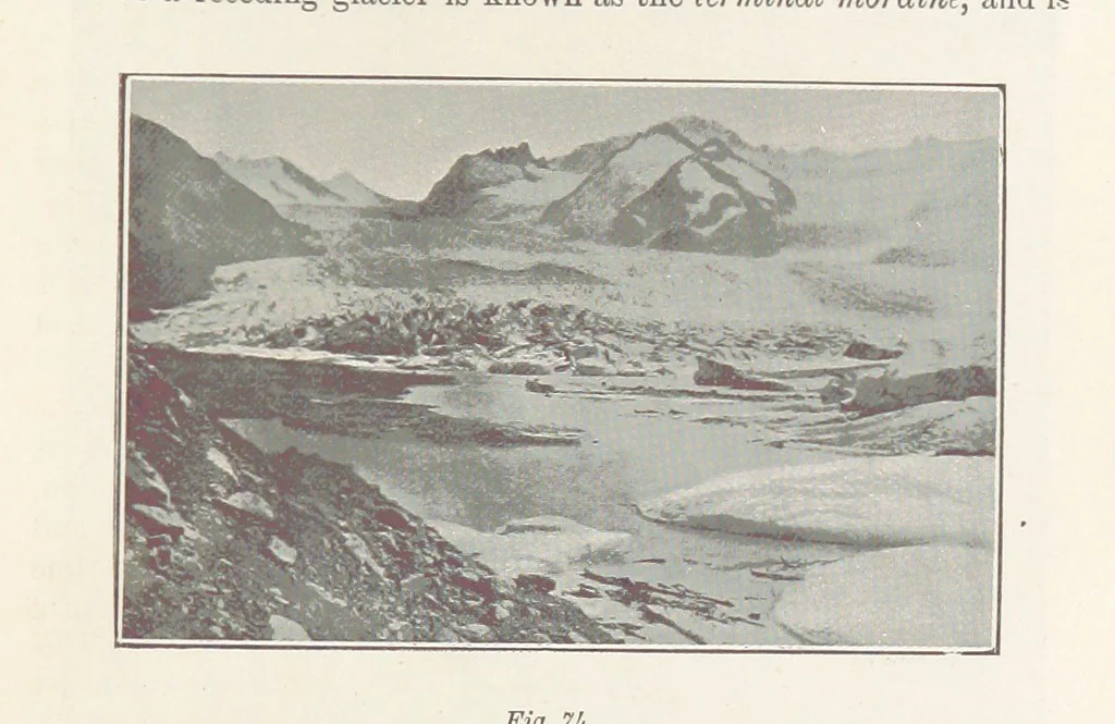 An illustration from A Class-Book of Physical Geography ... New edition, revised and largely rewritten by R. A. Gregory, 1899, leaf 231