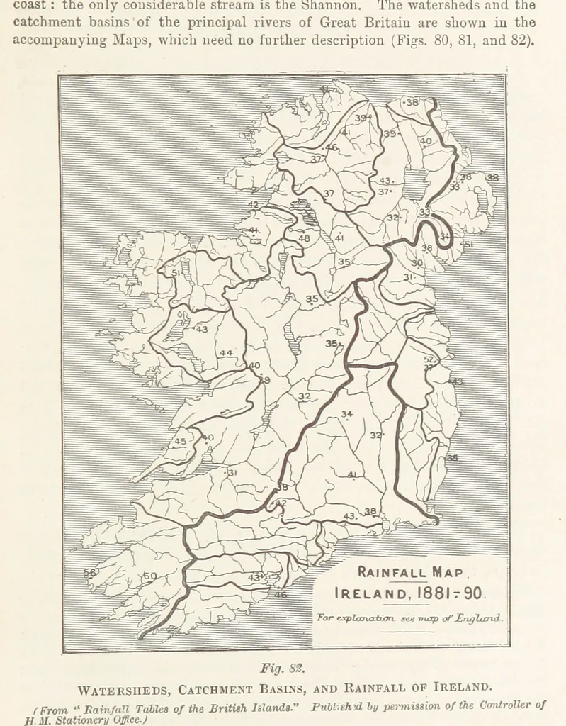 An illustration from A Class-Book of Physical Geography ... New edition, revised and largely rewritten by R. A. Gregory, 1899, leaf 269