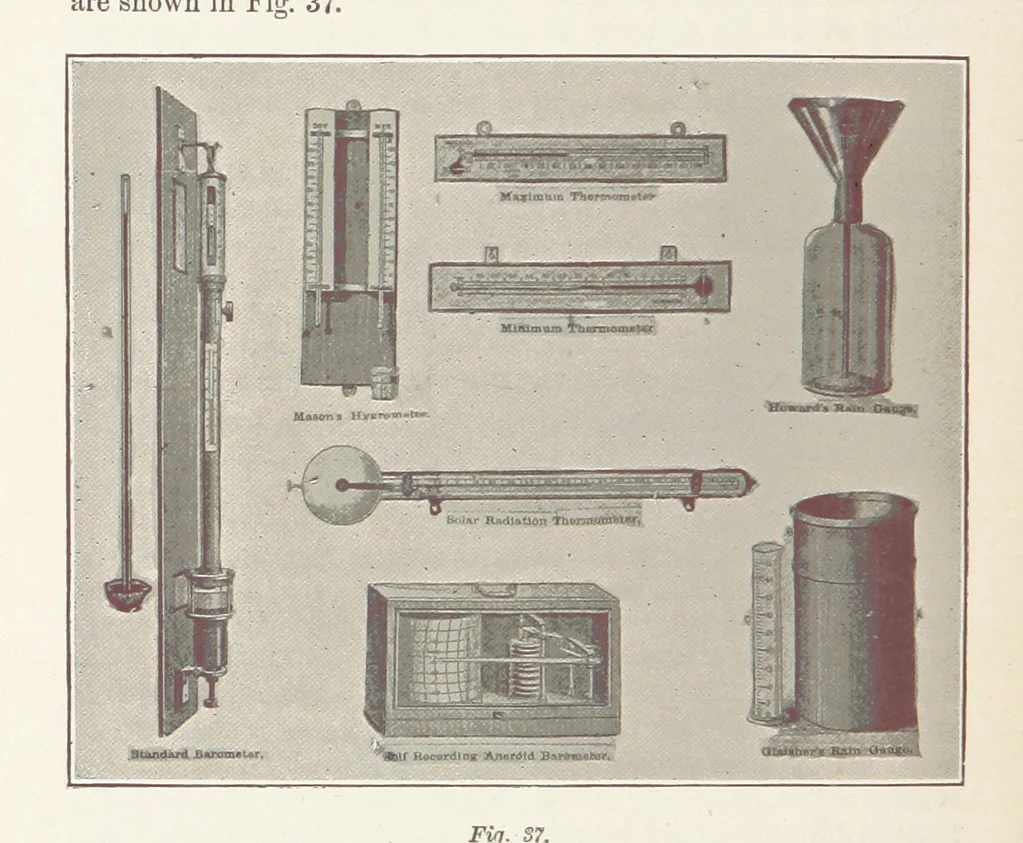 An illustration from A Class-Book of Physical Geography ... New edition, revised and largely rewritten by R. A. Gregory, 1899, leaf 70
