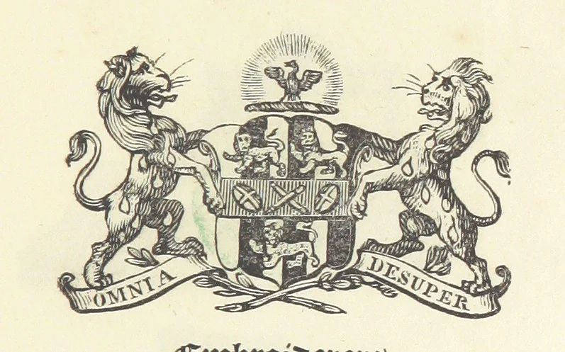 An illustration from London; being an accurate history and description of the British metropolis.] Circuit of London. (London. Westminster and Southwark.) [With maps and plates, 1825, leaf 167