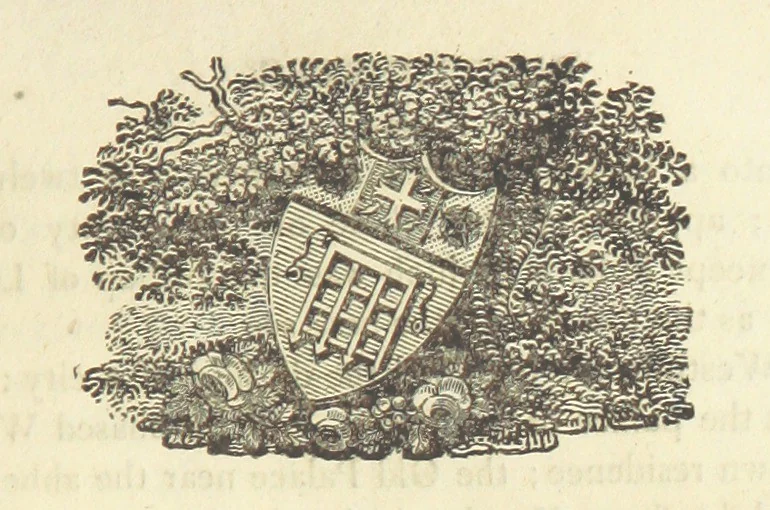 An illustration from London; being an accurate history and description of the British metropolis.] Circuit of London. (London. Westminster and Southwark.) [With maps and plates, 1825, leaf 195