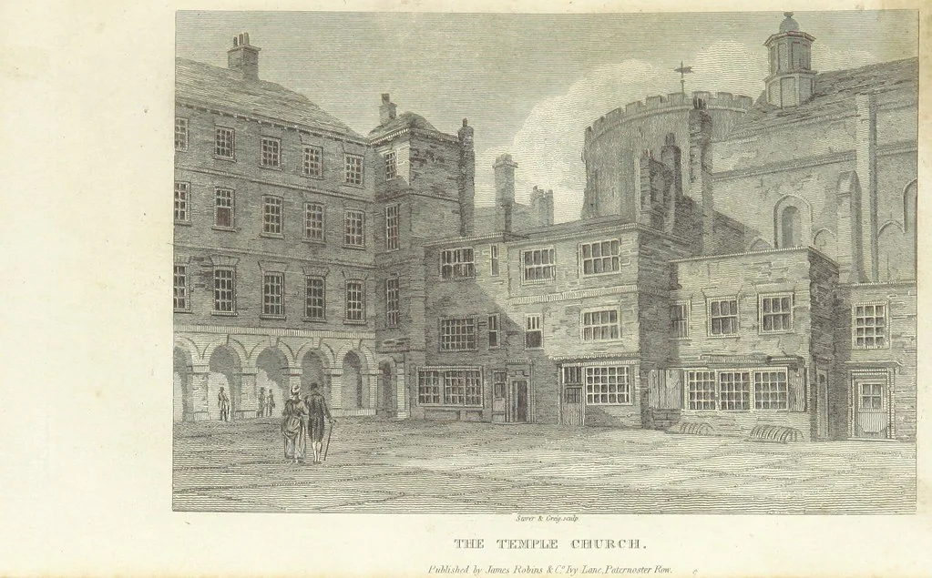 An illustration from London; being an accurate history and description of the British metropolis.] Circuit of London. (London. Westminster and Southwark.) [With maps and plates, 1825, leaf 41