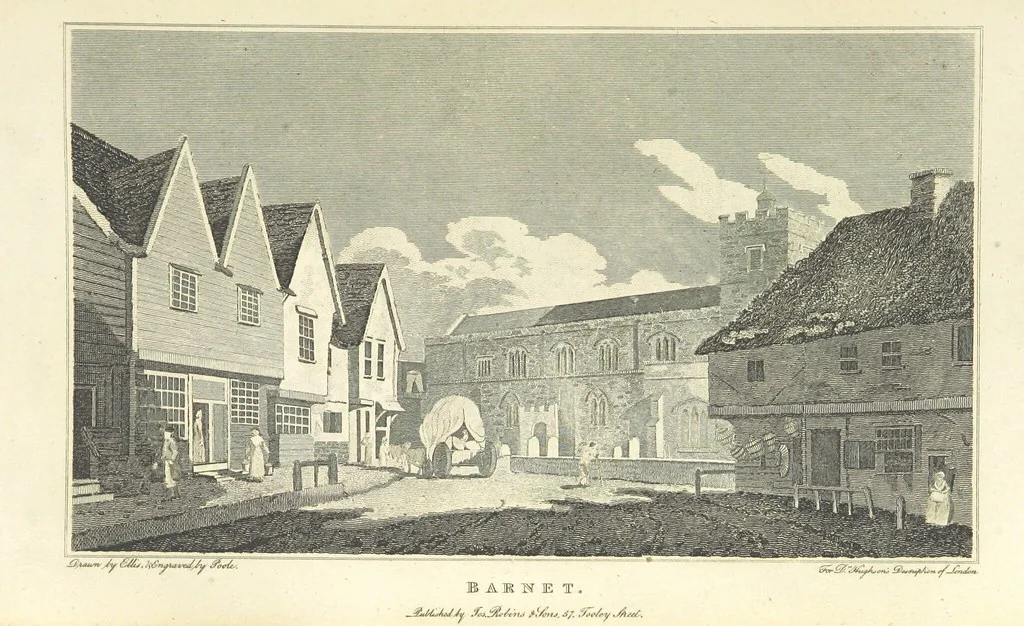 An illustration from London; being an accurate history and description of the British metropolis.] Circuit of London. (London. Westminster and Southwark.) [With maps and plates, 1825, leaf 158