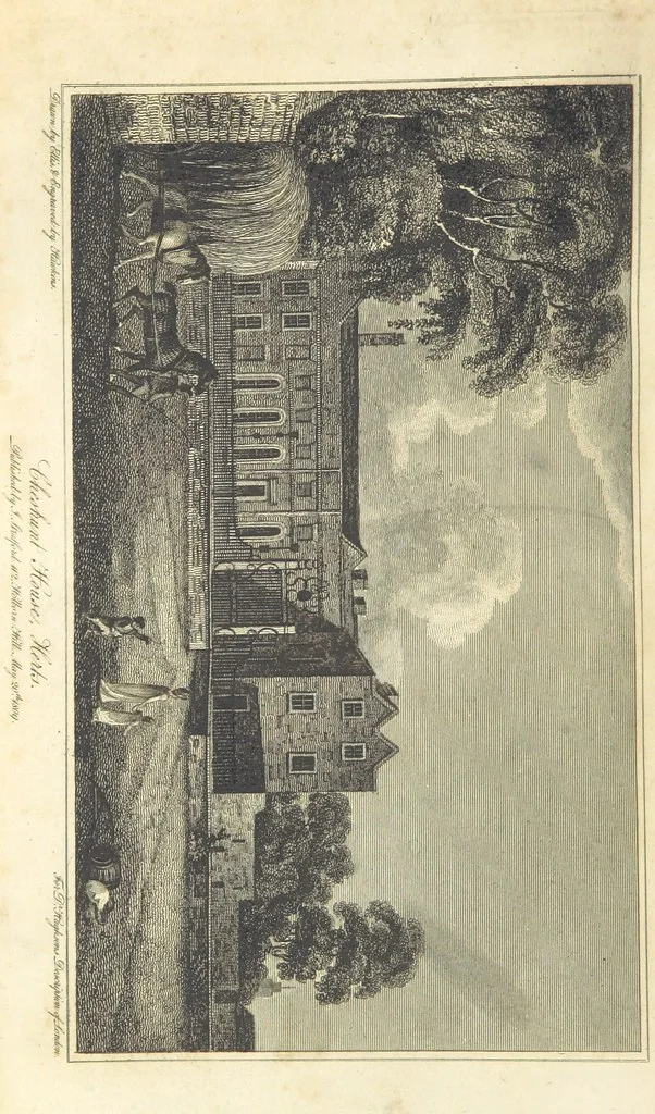 An illustration from London; being an accurate history and description of the British metropolis.] Circuit of London. (London. Westminster and Southwark.) [With maps and plates, 1825, leaf 166
