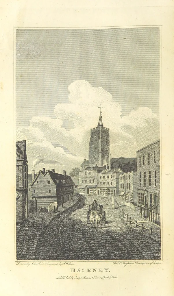 An illustration from London; being an accurate history and description of the British metropolis.] Circuit of London. (London. Westminster and Southwark.) [With maps and plates, 1825, leaf 380