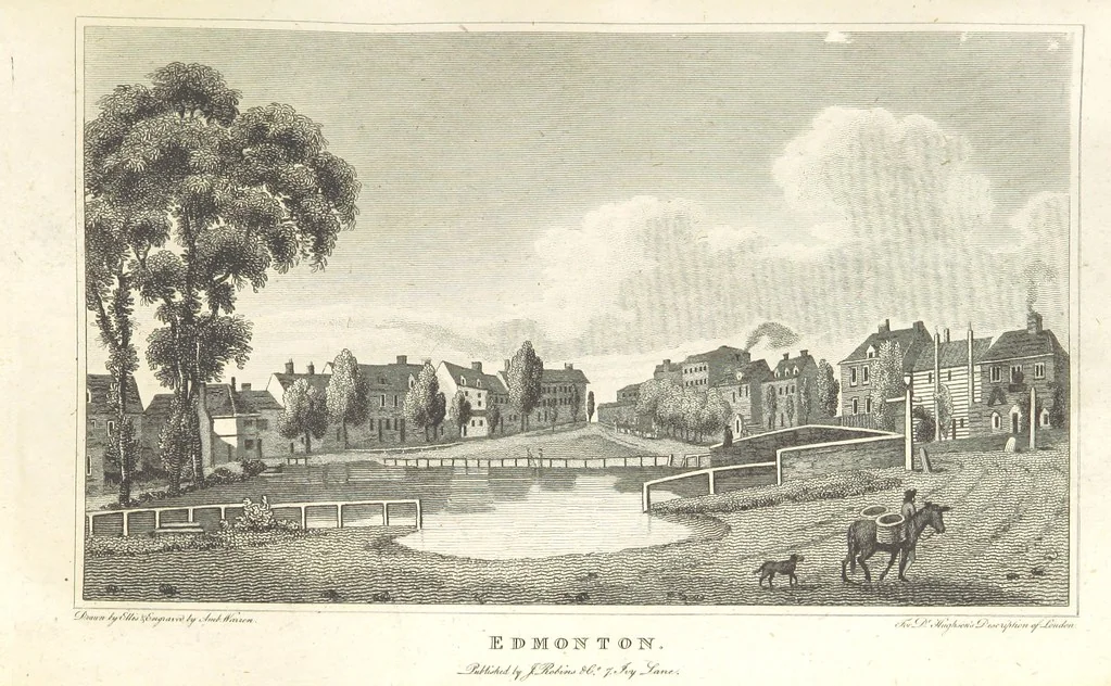 An illustration from London; being an accurate history and description of the British metropolis.] Circuit of London. (London. Westminster and Southwark.) [With maps and plates, 1825, leaf 454