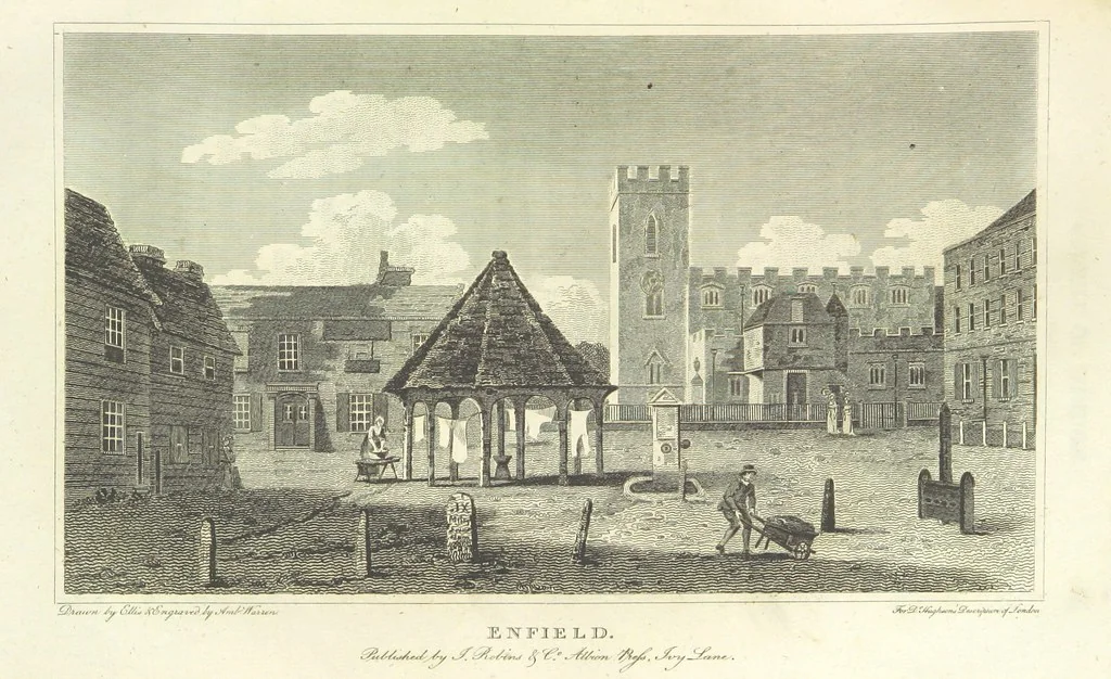 An illustration from London; being an accurate history and description of the British metropolis.] Circuit of London. (London. Westminster and Southwark.) [With maps and plates, 1825, leaf 467