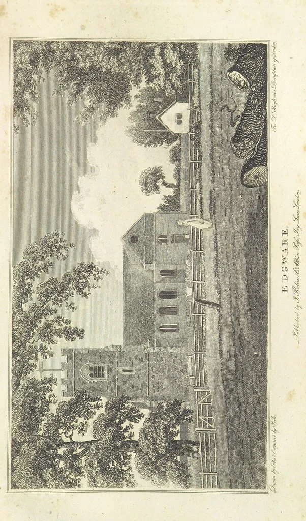 An illustration from London; being an accurate history and description of the British metropolis.] Circuit of London. (London. Westminster and Southwark.) [With maps and plates, 1825, leaf 489