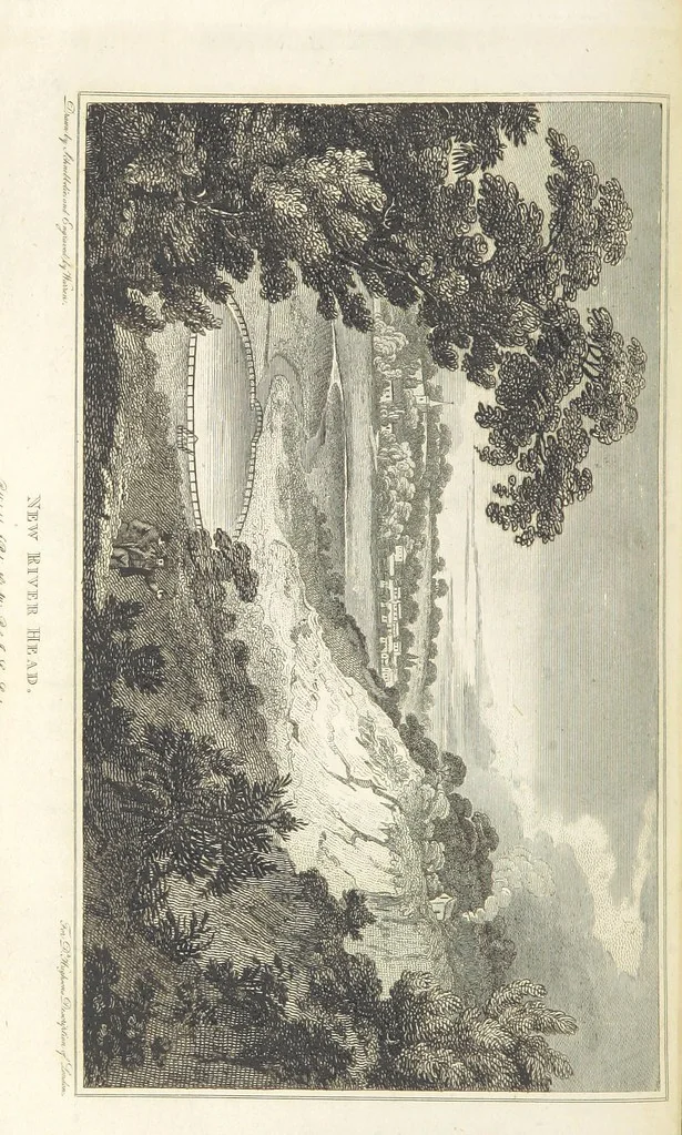 An illustration from London; being an accurate history and description of the British metropolis.] Circuit of London. (London. Westminster and Southwark.) [With maps and plates, 1825, leaf 72