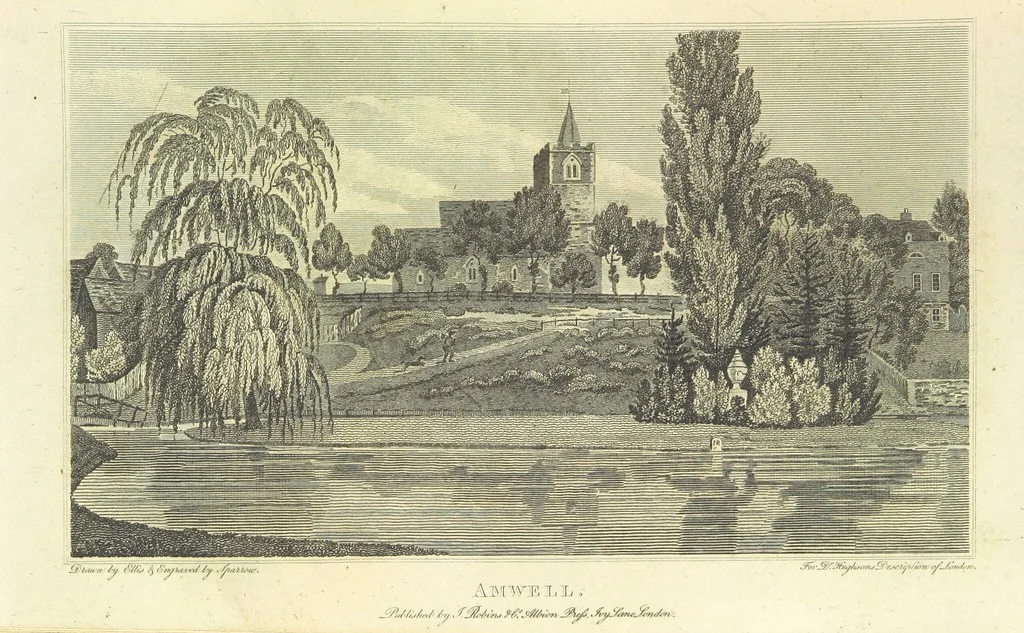 An illustration from London; being an accurate history and description of the British metropolis.] Circuit of London. (London. Westminster and Southwark.) [With maps and plates, 1825, leaf 79